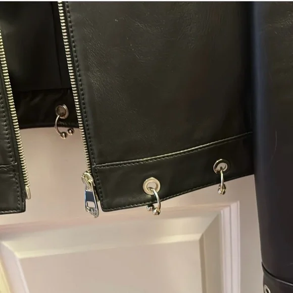 Versace Collection leather jacket - Picture 3 of 10